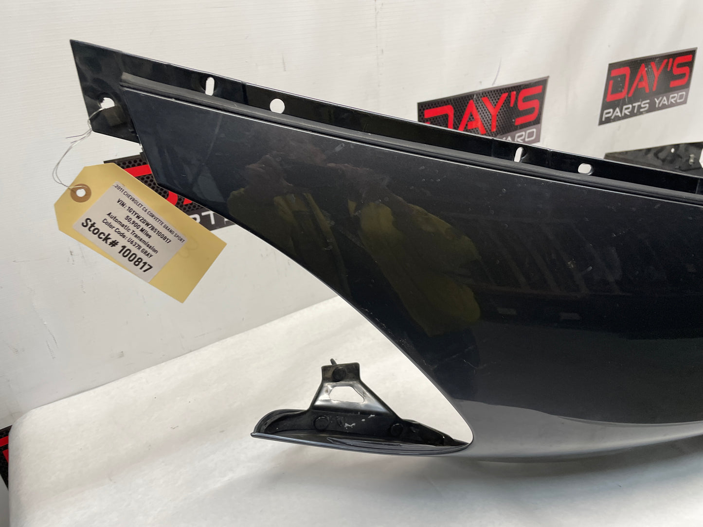 2011 Chevy C6 Corvette Grand Sport LH Driver Front Fender OEM