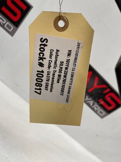 2011 Chevy C6 Corvette Grand Sport LH Driver Front Fender OEM