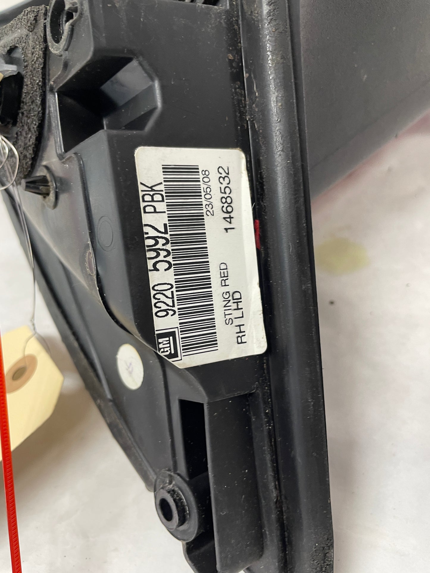 2009 Pontiac G8 GT RH Passenger Exterior Side Door Mirror OEM - Day's Parts Yard