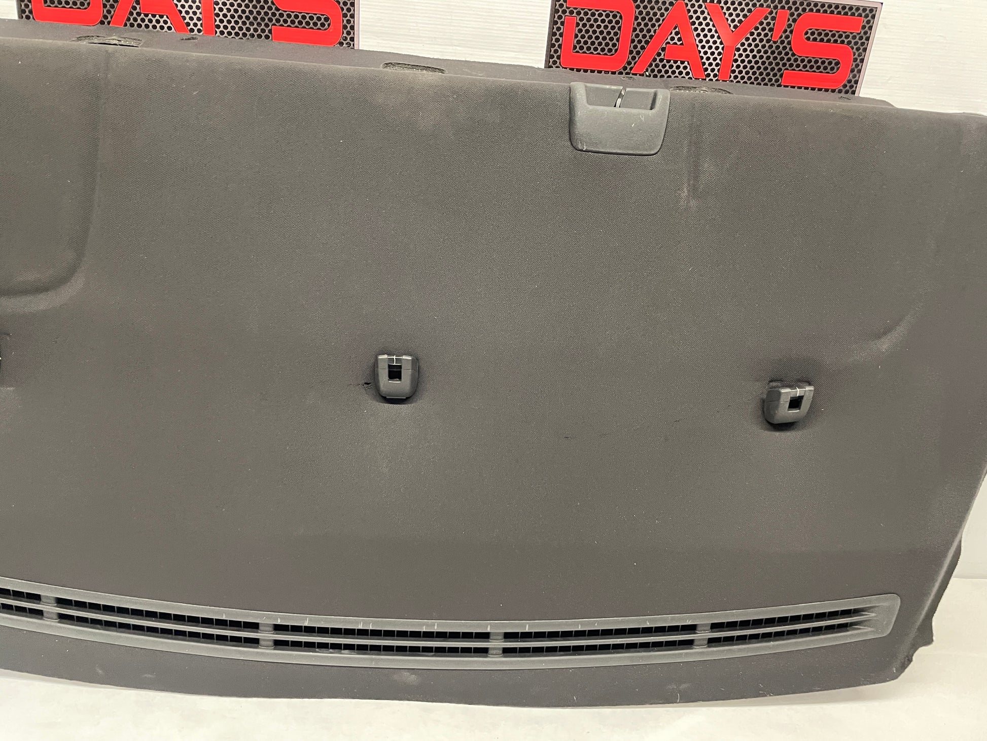 2013 Chevy Caprice PPV Rear Interior Package Shelf Deck Tray Trim OEM - Day's Parts Yard