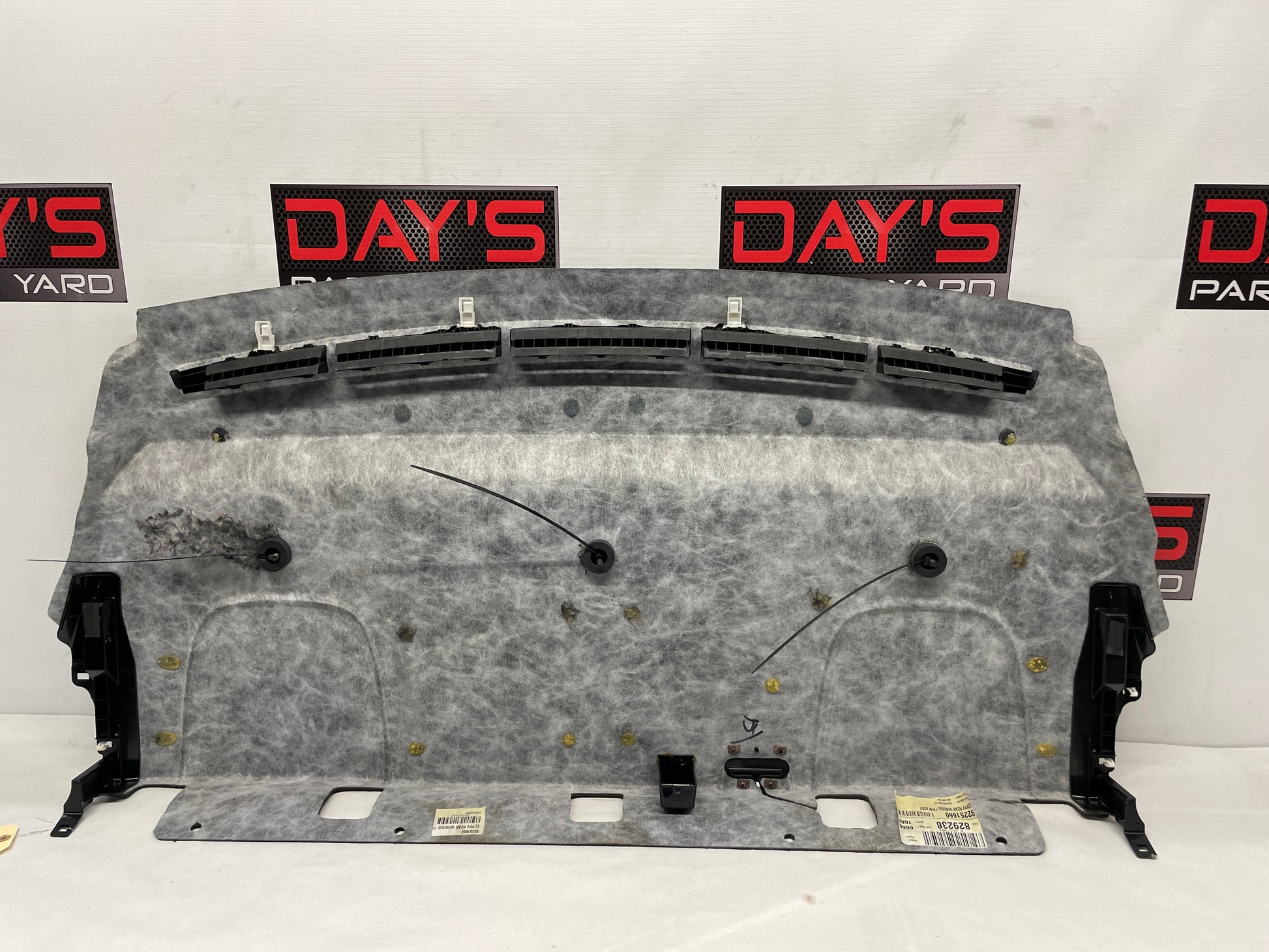 2013 Chevy Caprice PPV Rear Interior Package Shelf Deck Tray Trim OEM - Day's Parts Yard