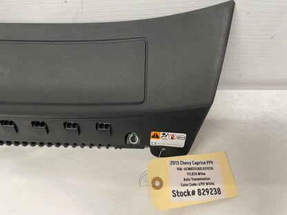 2013 Chevy Caprice PPV LH Driver Lower Dash Knee Airbag Air Bag OEM - Day's Parts Yard