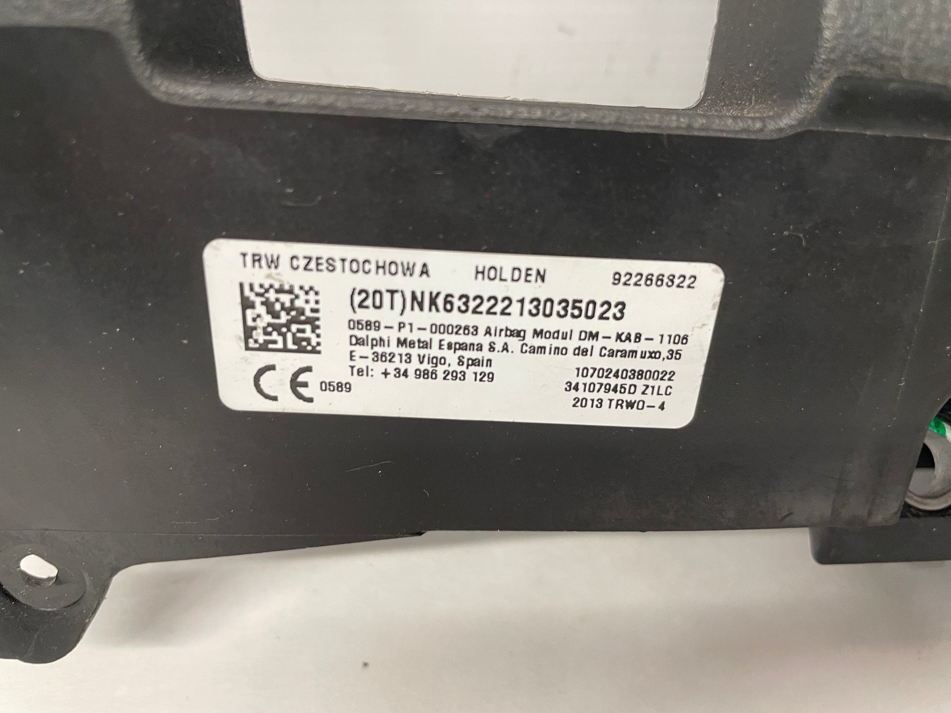 2013 Chevy Caprice PPV LH Driver Lower Dash Knee Airbag Air Bag OEM - Day's Parts Yard