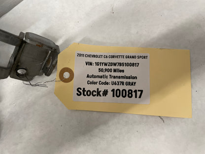 2011 Chevy C6 Corvette Grand Sport Emergency Parking Brake Control Handle Lever OEM