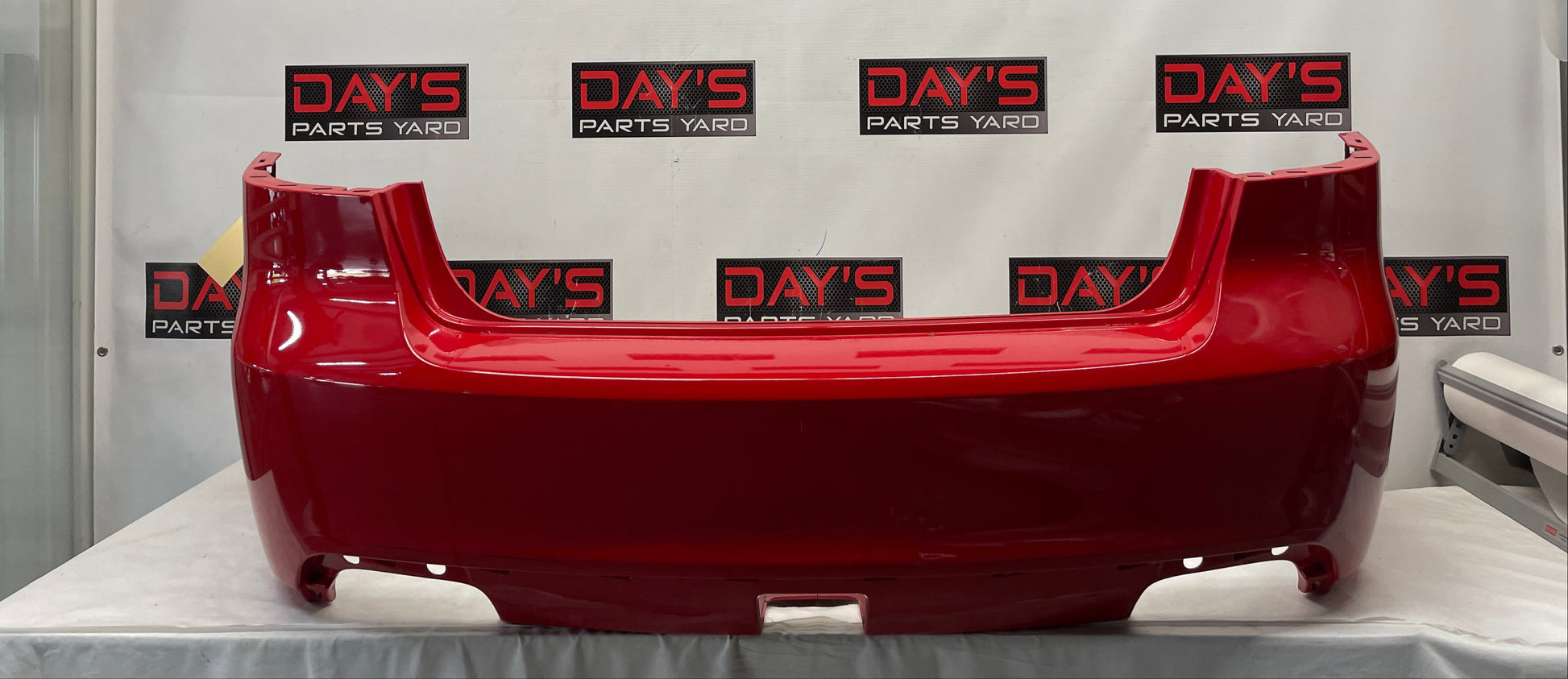 2009 Pontiac G8 GT Rear Bumper Cover Fascia Red OEM - Day's Parts Yard
