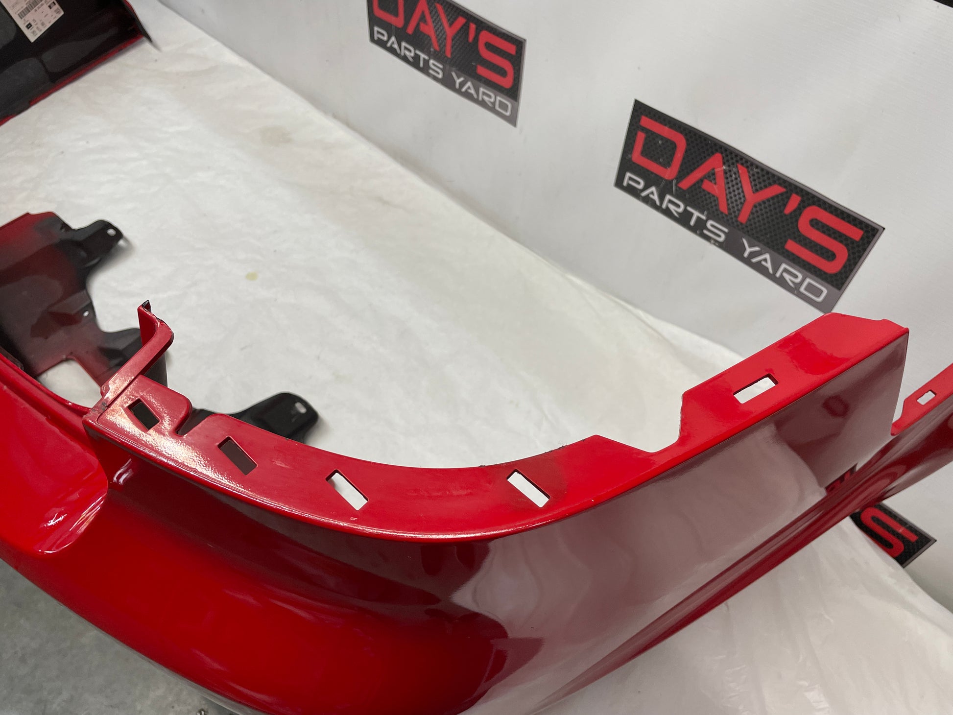 2009 Pontiac G8 GT Rear Bumper Cover Fascia Red OEM - Day's Parts Yard