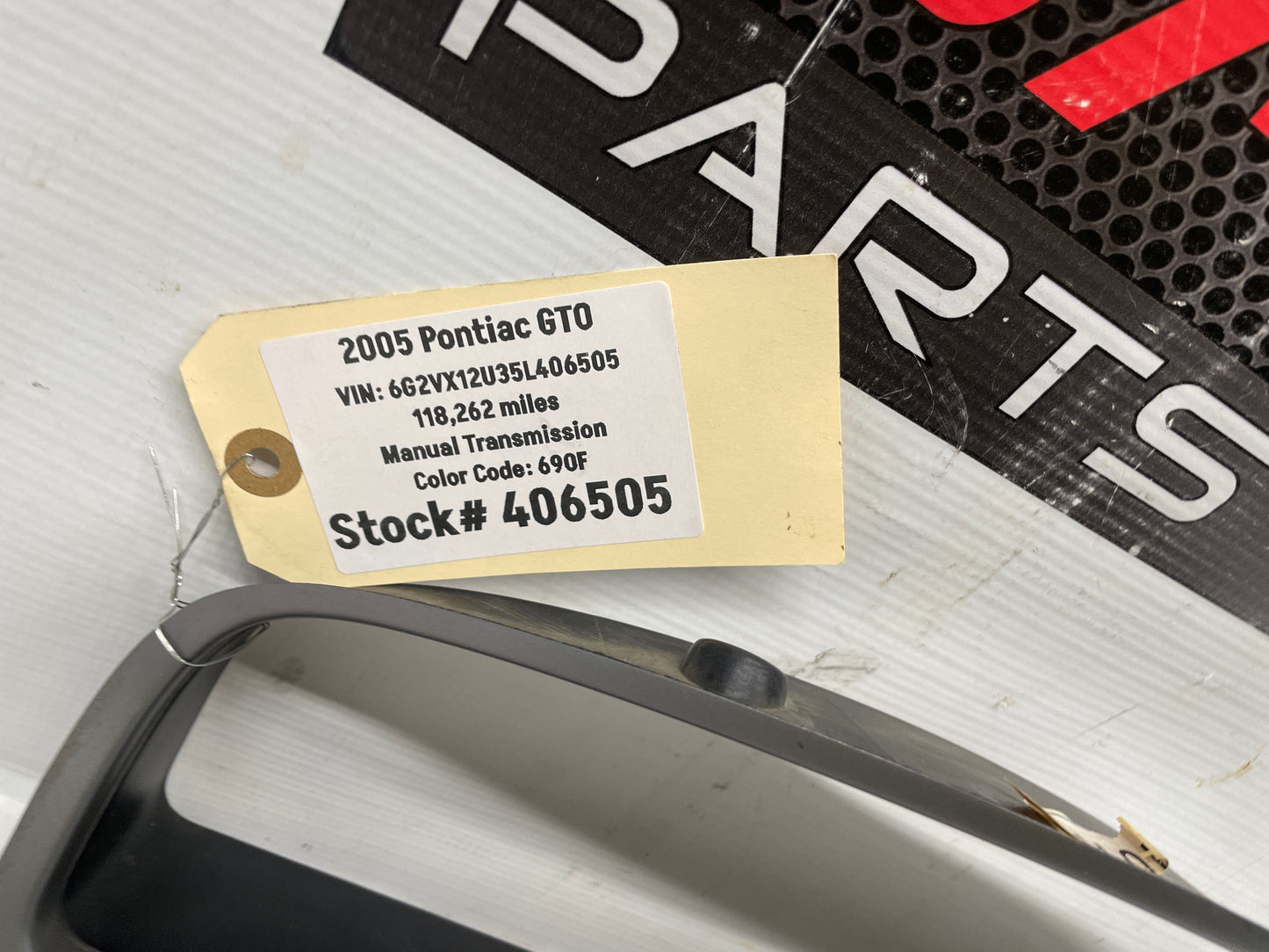 2005 Pontiac GTO Speedometer Gauge Cluster Bezel Trim Panel OEM - Day's Parts Yard