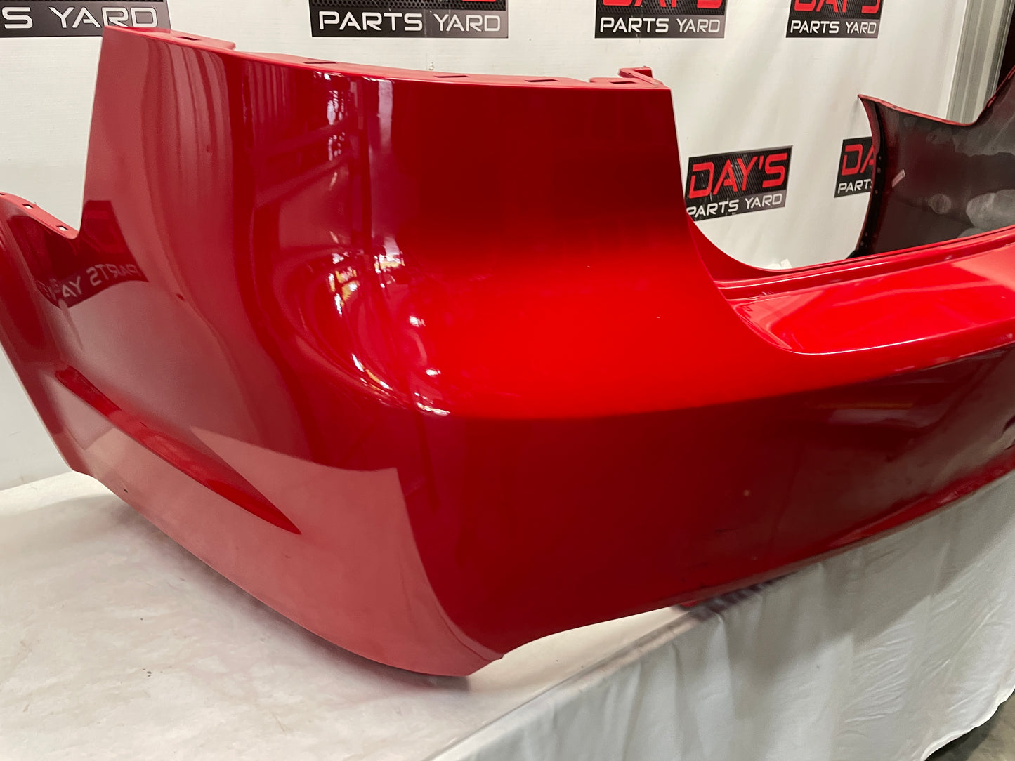 2009 Pontiac G8 GT Rear Bumper Cover Fascia Red OEM - Day's Parts Yard