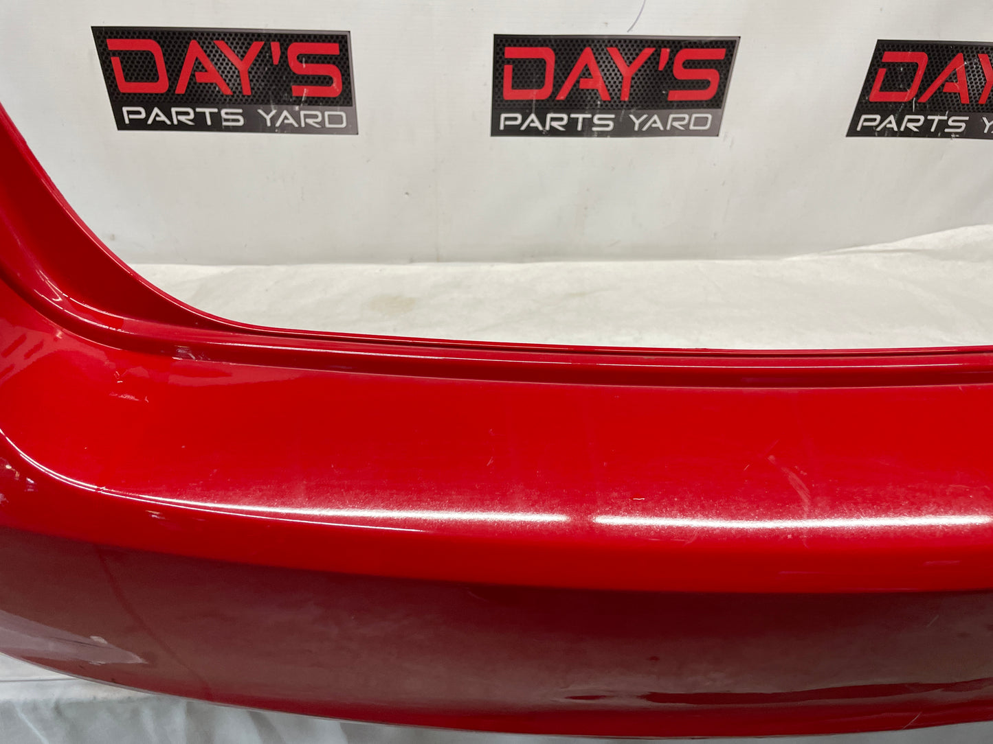 2009 Pontiac G8 GT Rear Bumper Cover Fascia Red OEM - Day's Parts Yard