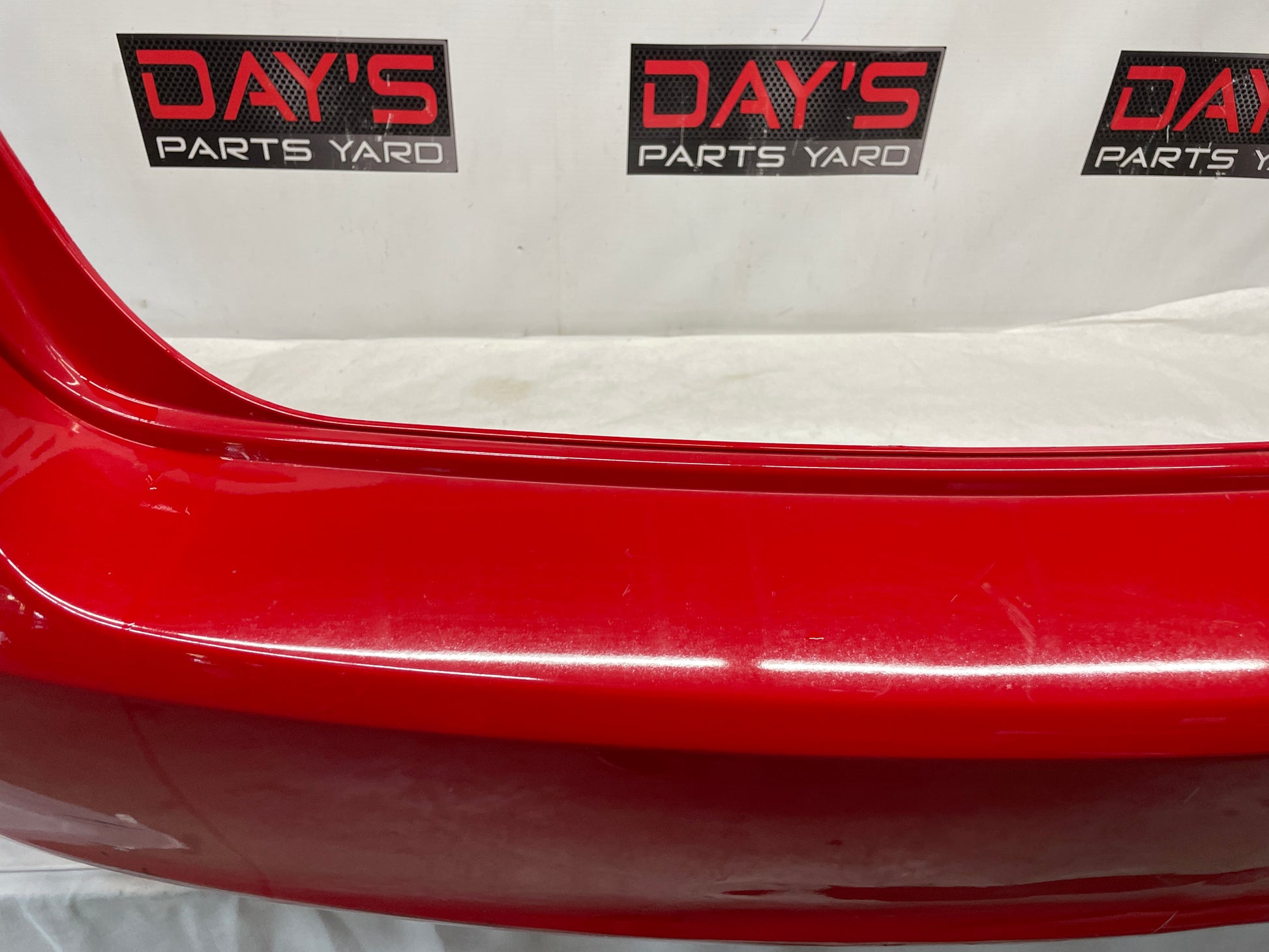 2009 Pontiac G8 GT Rear Bumper Cover Fascia Red OEM - Day's Parts Yard