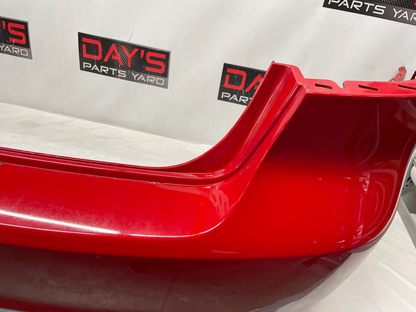 2009 Pontiac G8 GT Rear Bumper Cover Fascia Red OEM - Day's Parts Yard