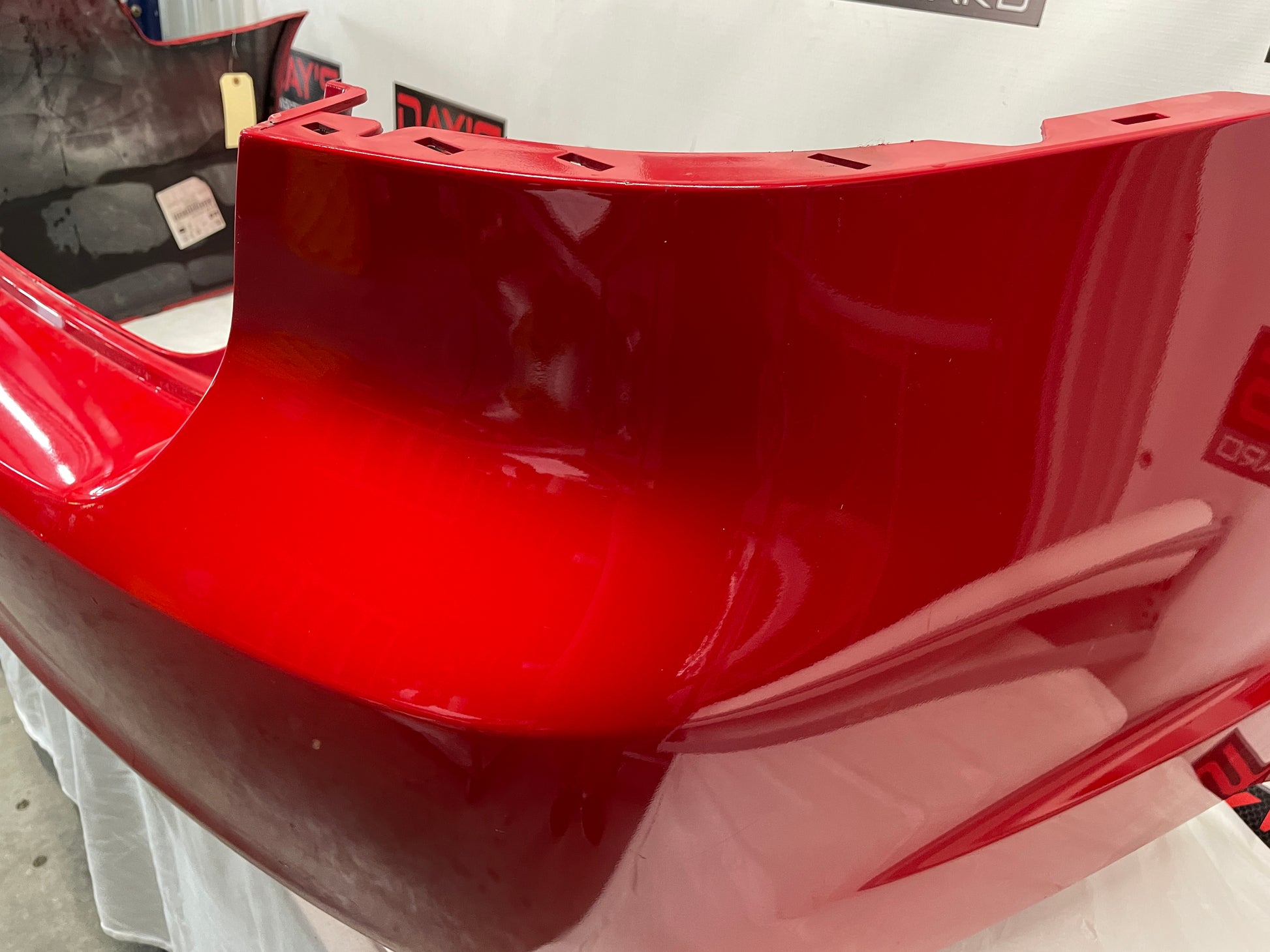 2009 Pontiac G8 GT Rear Bumper Cover Fascia Red OEM - Day's Parts Yard