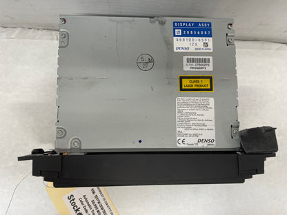 2011 Chevy C6 Corvette Radio Receiver CD DVD Navigation Display Screen Unit OEM