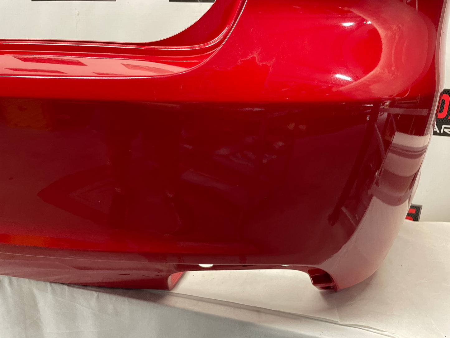2009 Pontiac G8 GT Rear Bumper Cover Fascia Red OEM - Day's Parts Yard