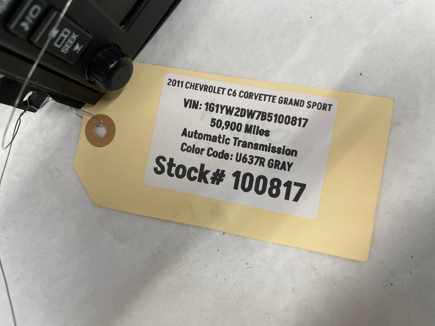 2011 Chevy C6 Corvette Radio Receiver CD DVD Navigation Display Screen Unit OEM