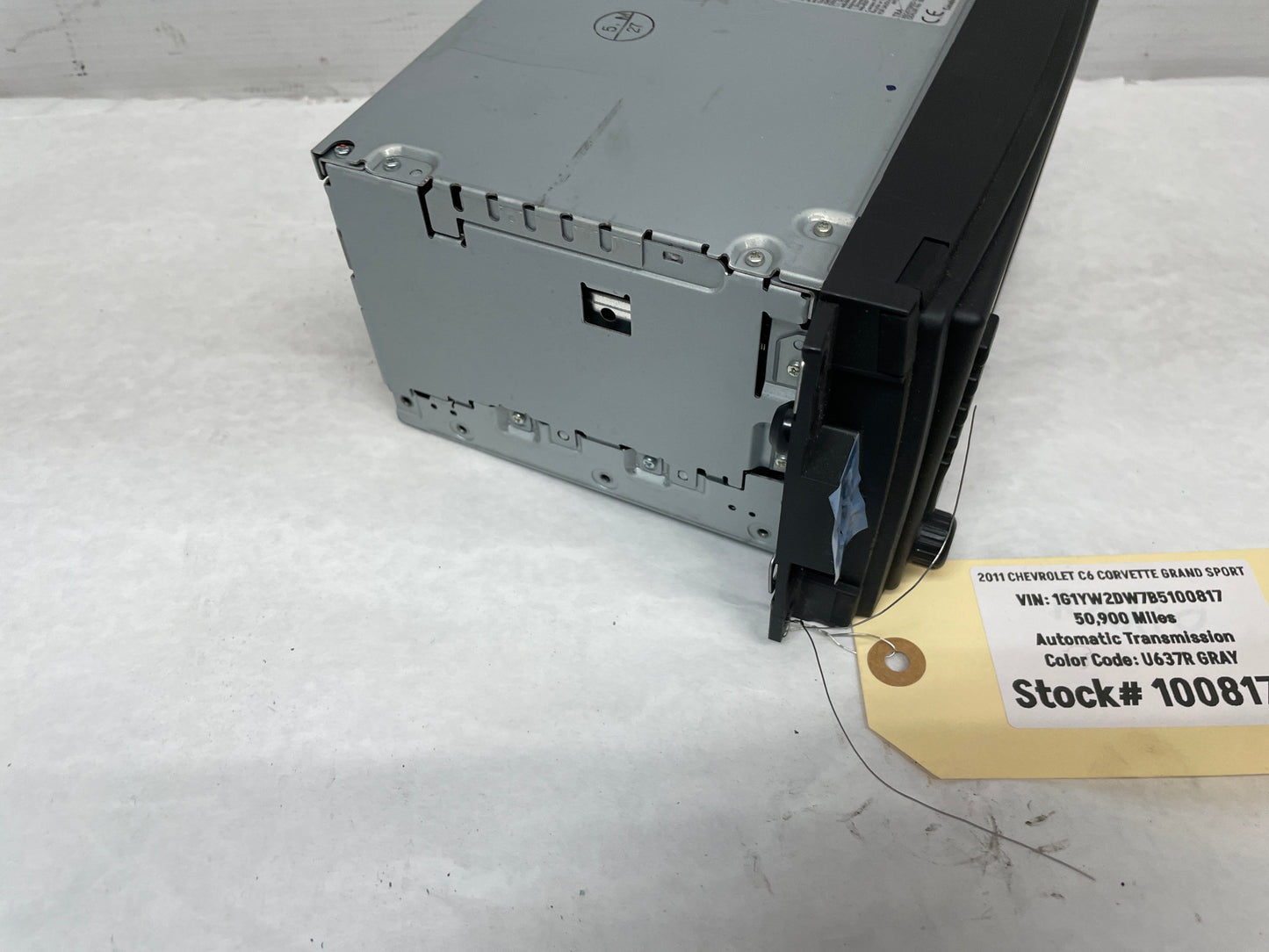 2011 Chevy C6 Corvette Radio Receiver CD DVD Navigation Display Screen Unit OEM