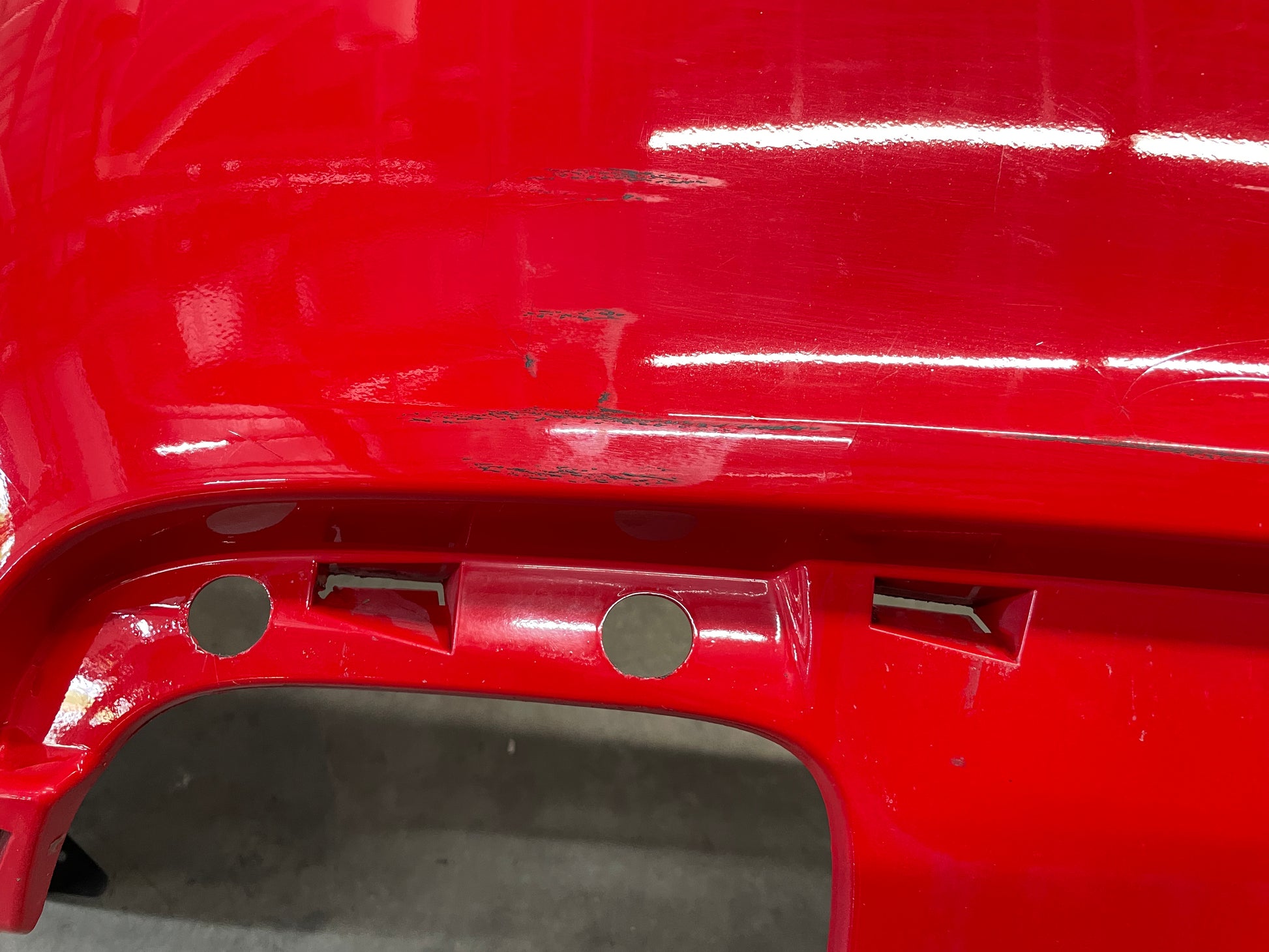 2009 Pontiac G8 GT Rear Bumper Cover Fascia Red OEM - Day's Parts Yard