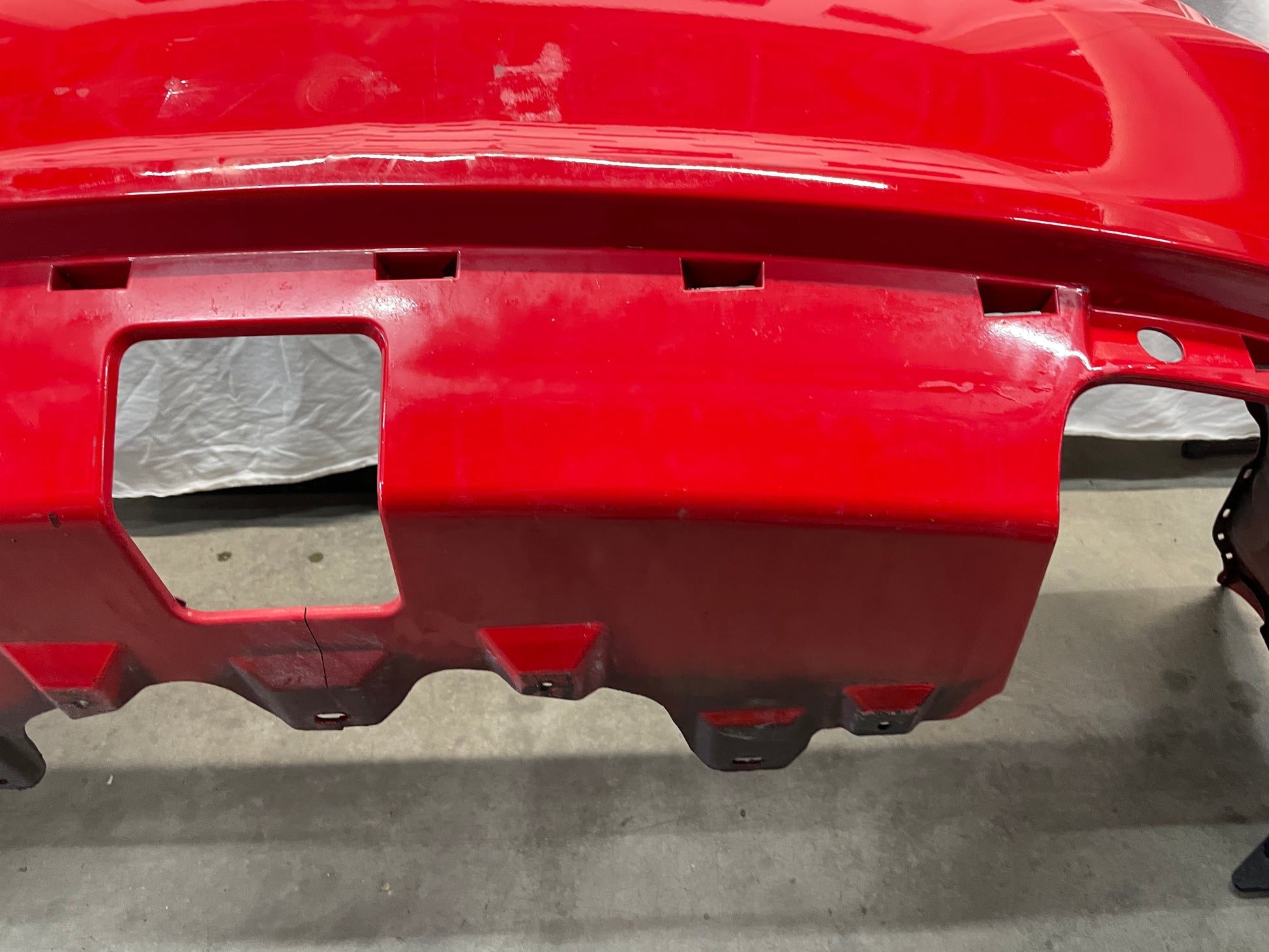 2009 Pontiac G8 GT Rear Bumper Cover Fascia Red OEM - Day's Parts Yard
