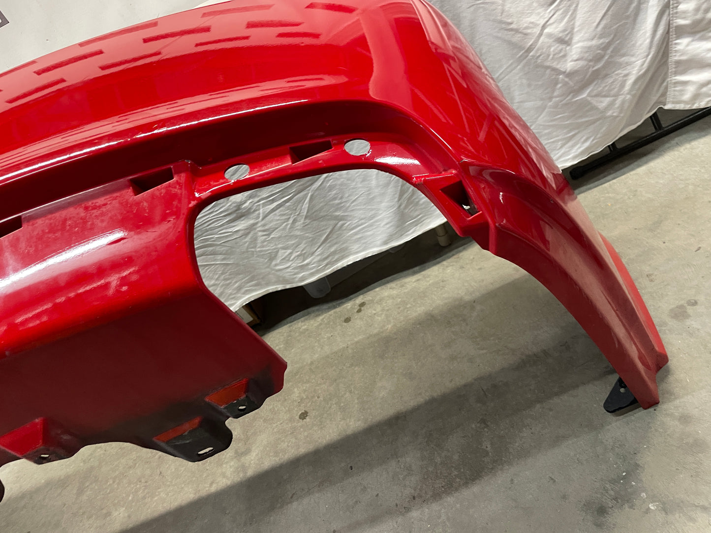 2009 Pontiac G8 GT Rear Bumper Cover Fascia Red OEM - Day's Parts Yard