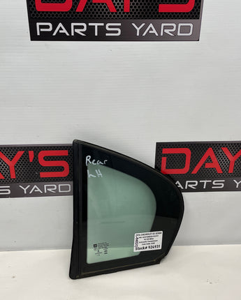 2014 Chevy SS Sedan LH Driver Rear Door Window Glass OEM