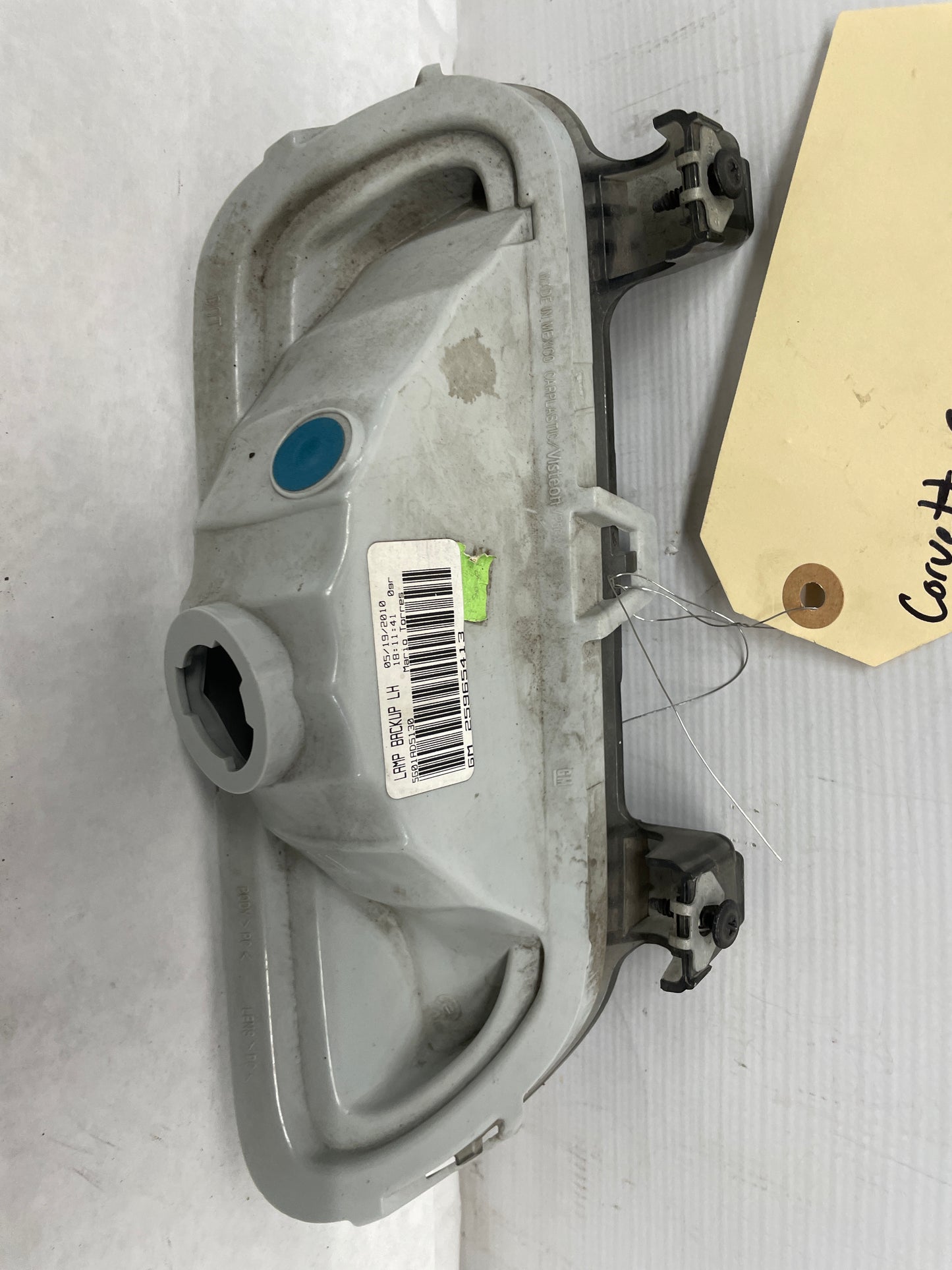 2011 Chevy C6 Corvette Grand Sport LH Driver Reverse Back Up Light Lamp OEM