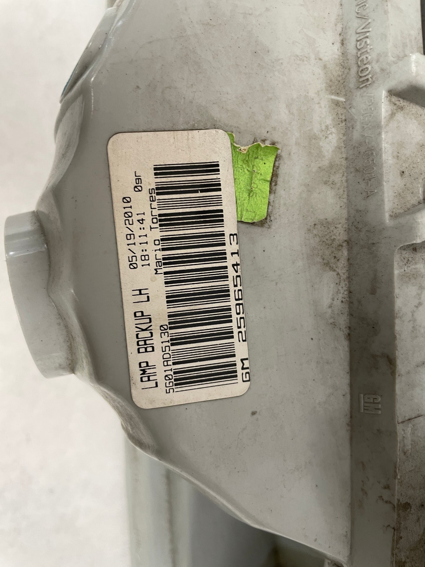 2011 Chevy C6 Corvette Grand Sport LH Driver Reverse Back Up Light Lamp OEM