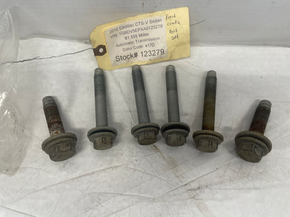 2010 Cadillac CTS-V Sedan Front Suspension Cradle Sub Frame Bolts Hardware Set OEM - Day's Parts Yard