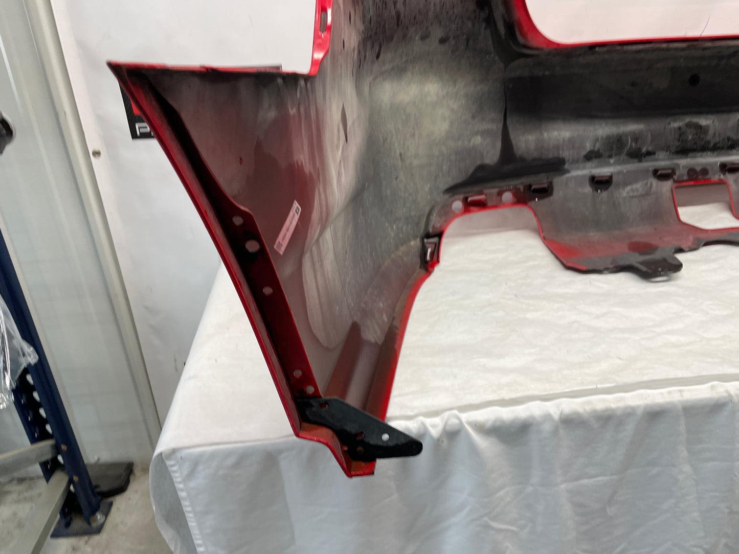 2009 Pontiac G8 GT Rear Bumper Cover Fascia Red OEM - Day's Parts Yard