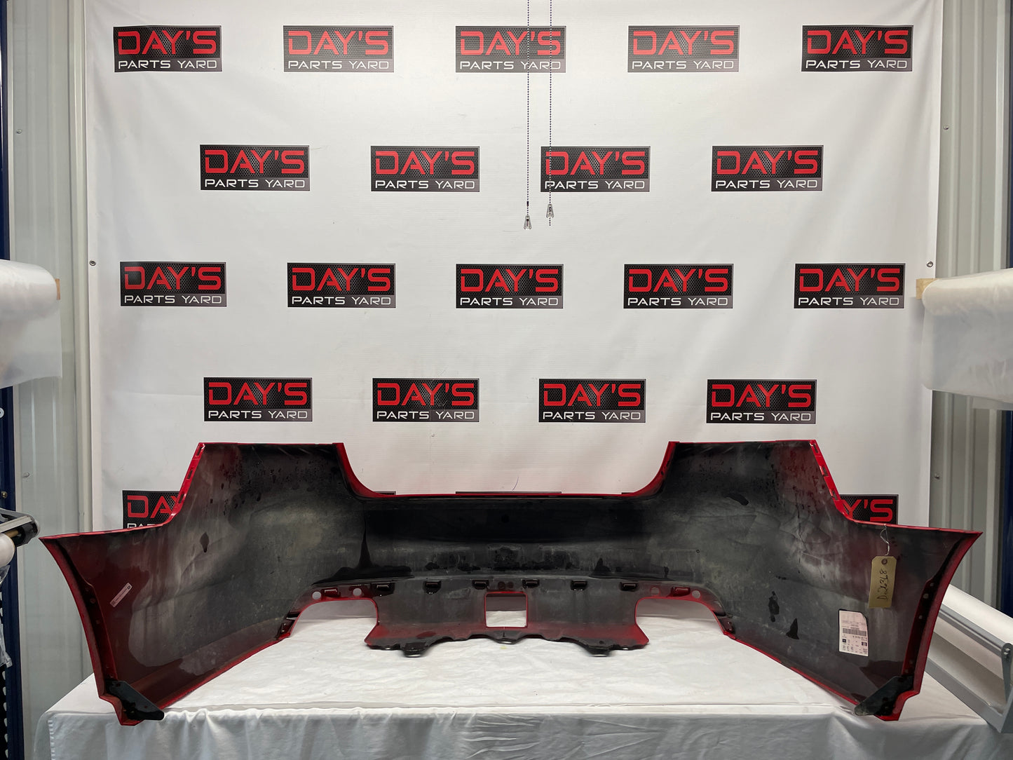 2009 Pontiac G8 GT Rear Bumper Cover Fascia Red OEM - Day's Parts Yard