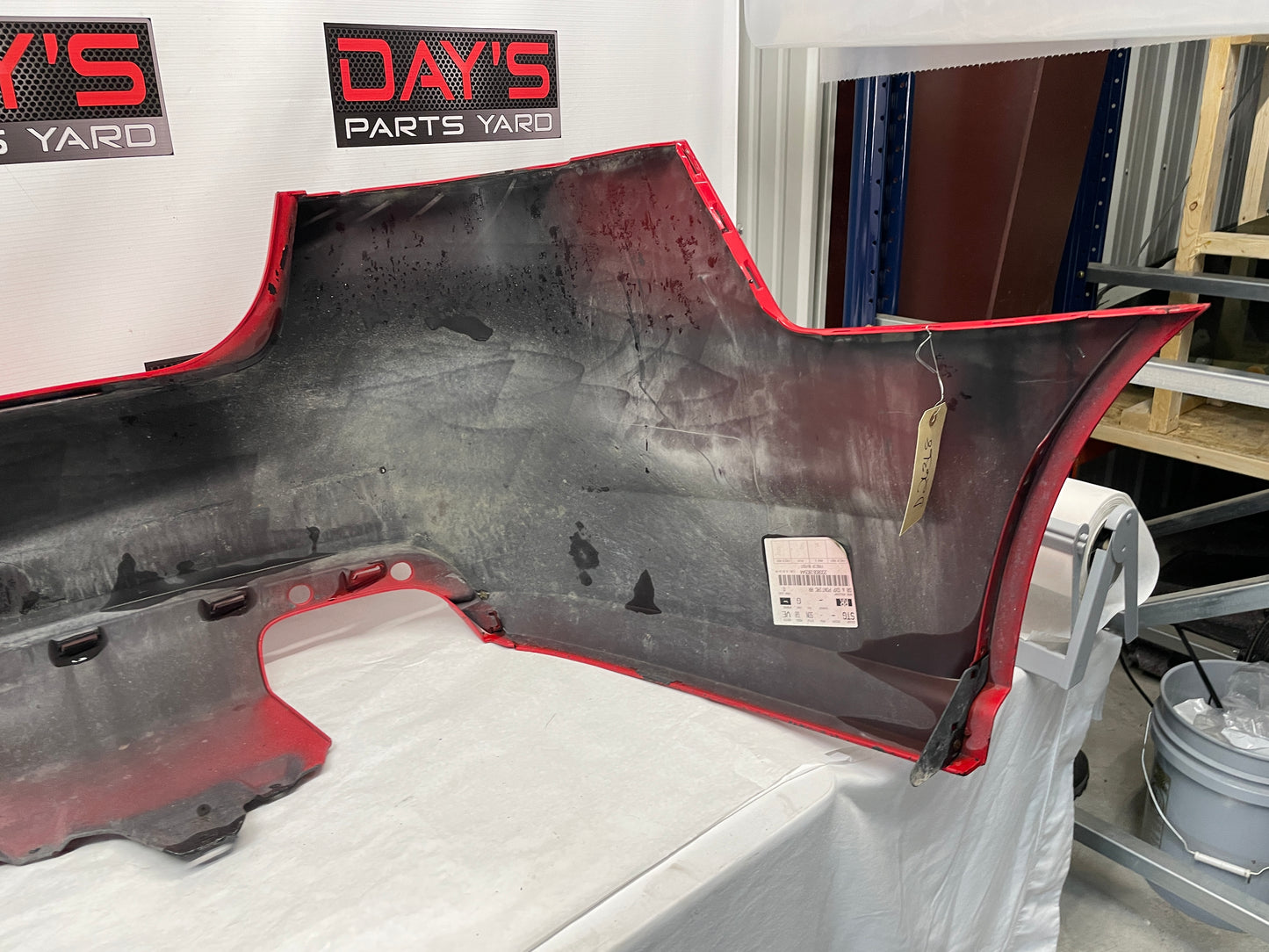 2009 Pontiac G8 GT Rear Bumper Cover Fascia Red OEM - Day's Parts Yard