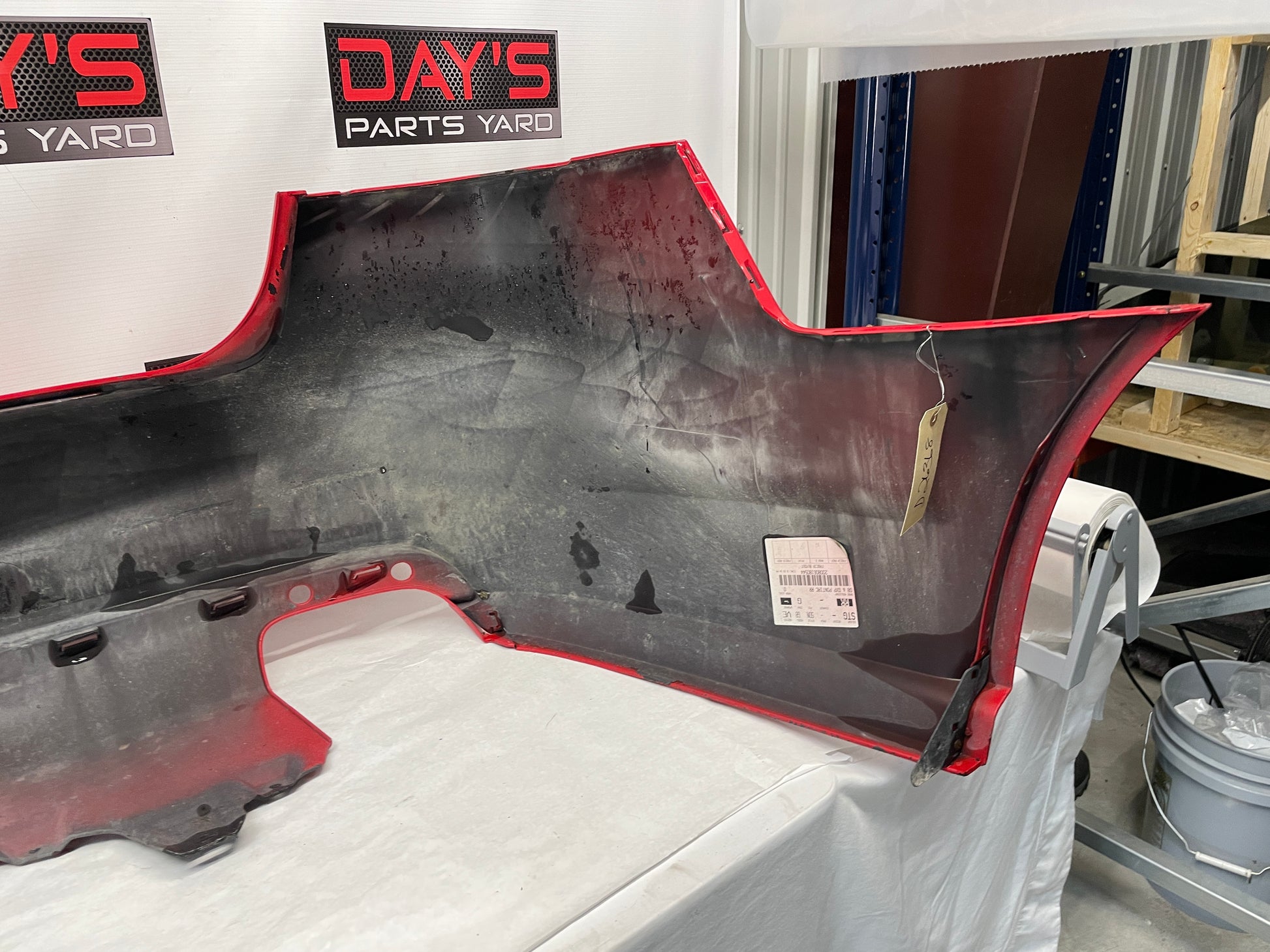 2009 Pontiac G8 GT Rear Bumper Cover Fascia Red OEM - Day's Parts Yard