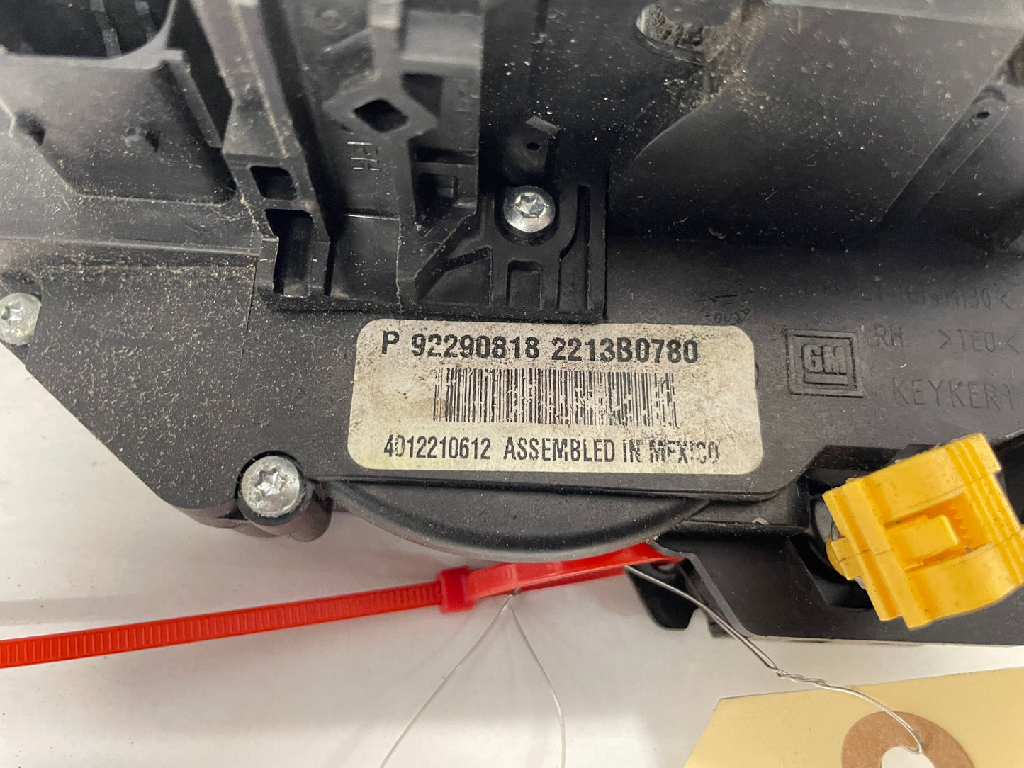 2013 Chevy Caprice PPV RH Passenger Rear Door Lock Actuator OEM - Day's Parts Yard