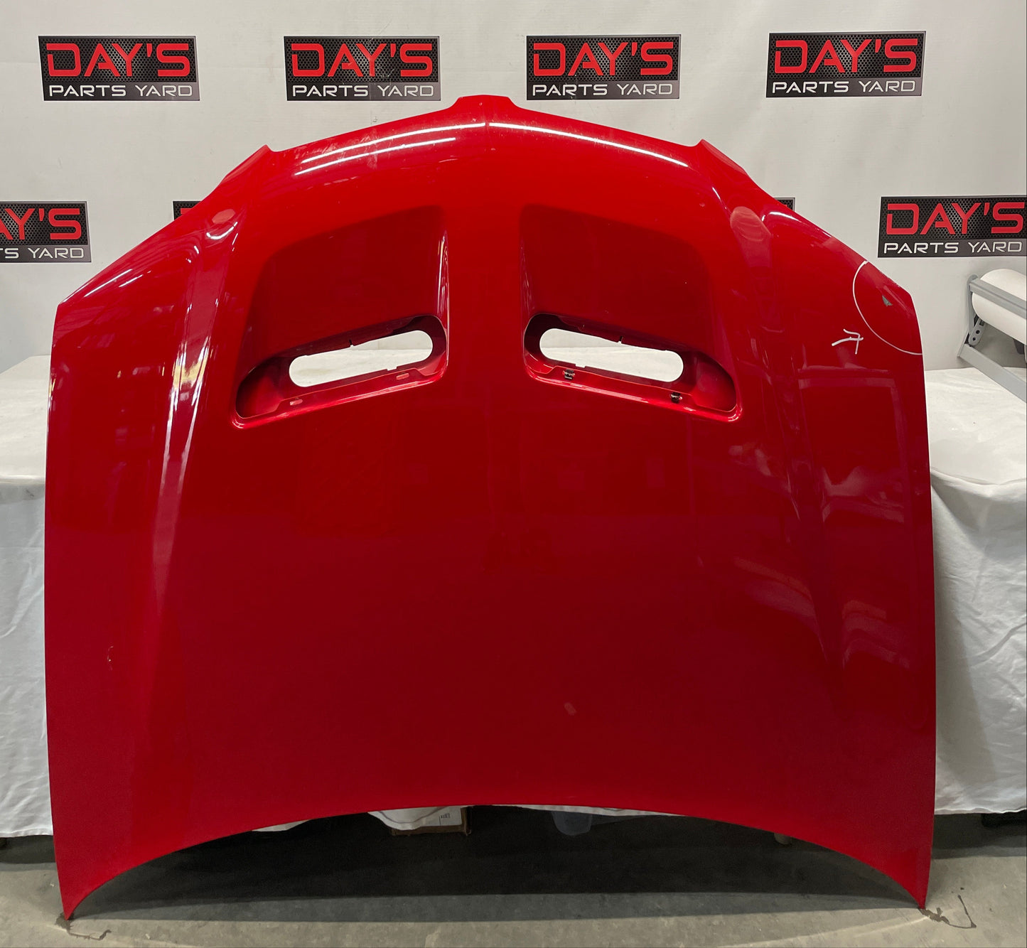 2009 Pontiac G8 GT Hood Assembly Red OEM - Day's Parts Yard
