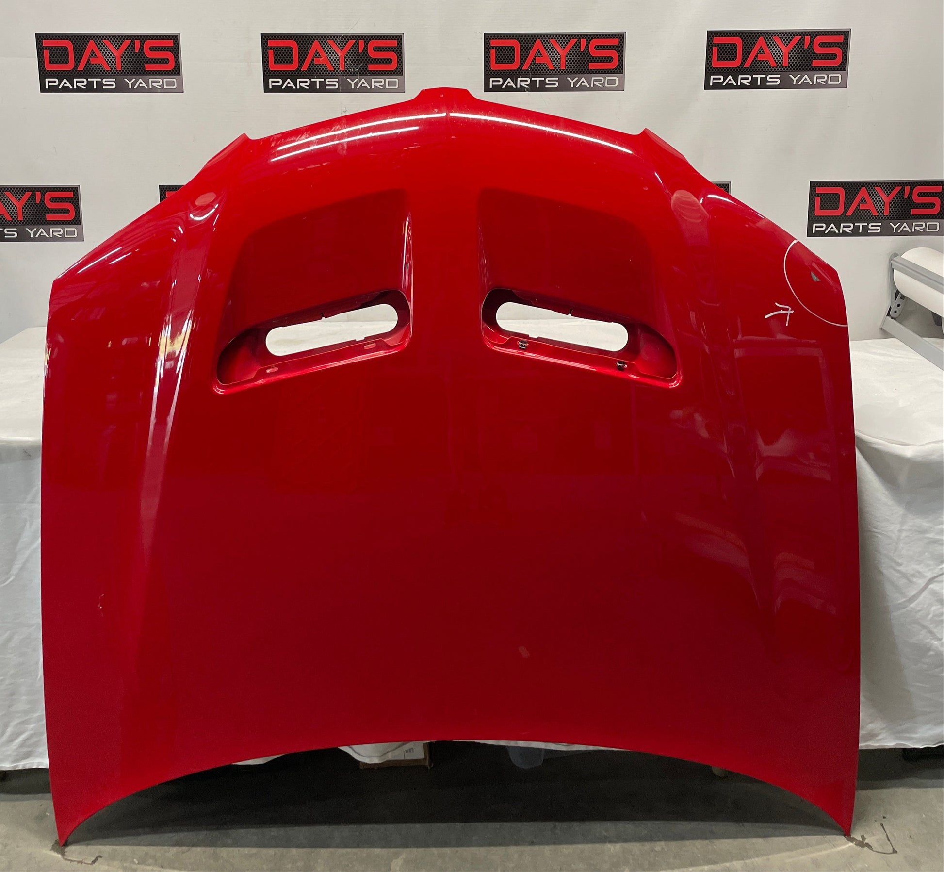 2009 Pontiac G8 GT Hood Assembly Red OEM - Day's Parts Yard