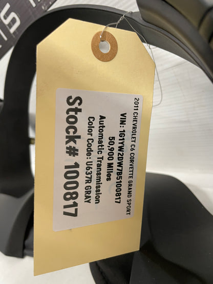 2011 Chevy C6 Corvette Dash Gauge Cluster Speedometer Bezel Panel w/ Switches OEM