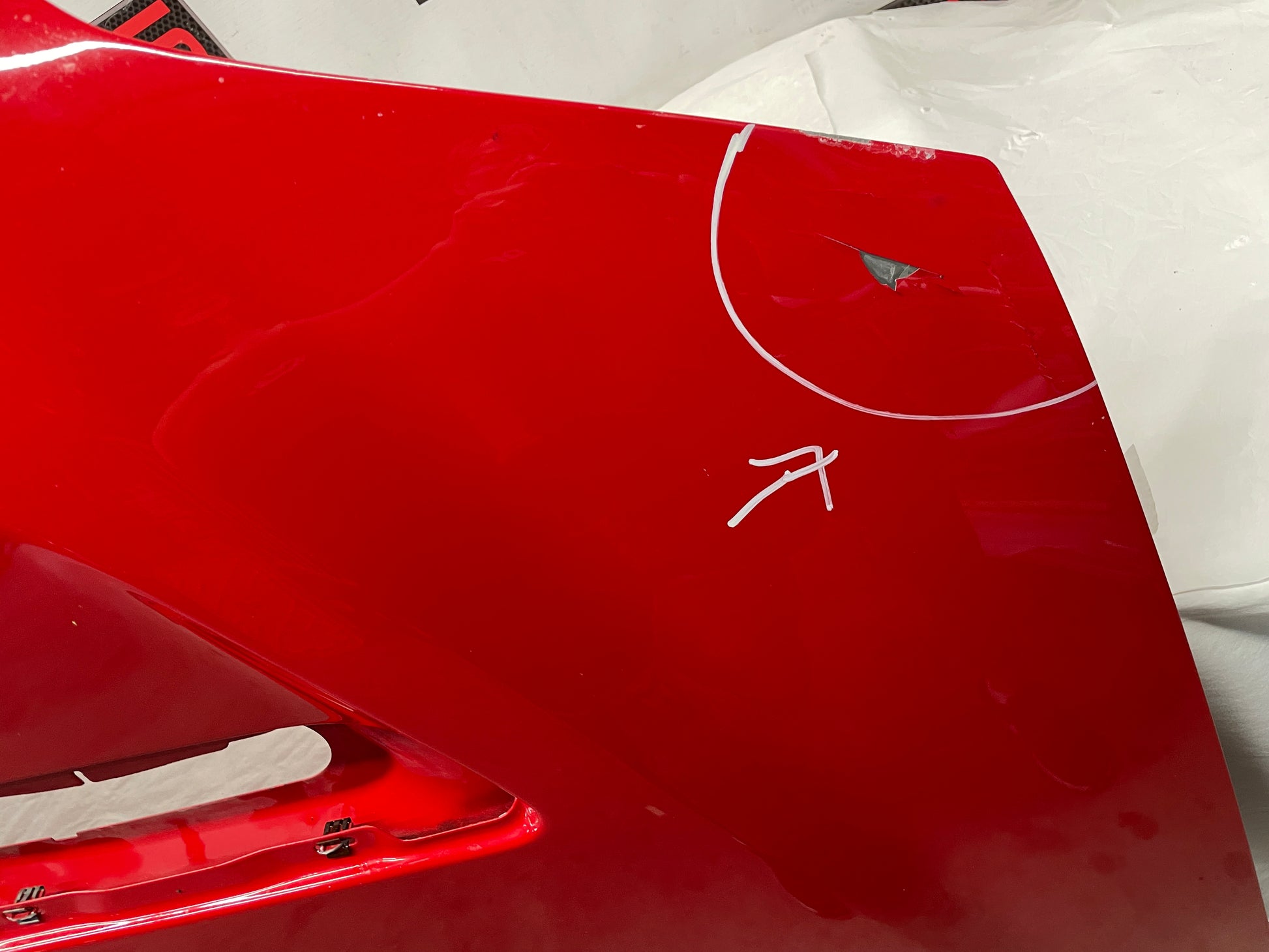 2009 Pontiac G8 GT Hood Assembly Red OEM - Day's Parts Yard