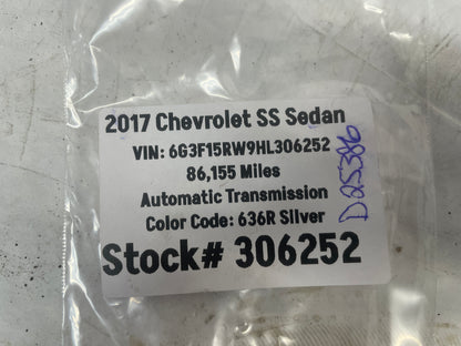 2017 Chevy SS Sedan RH & LH Upper Radiator Bracket Mounts OEM - Day's Parts Yard