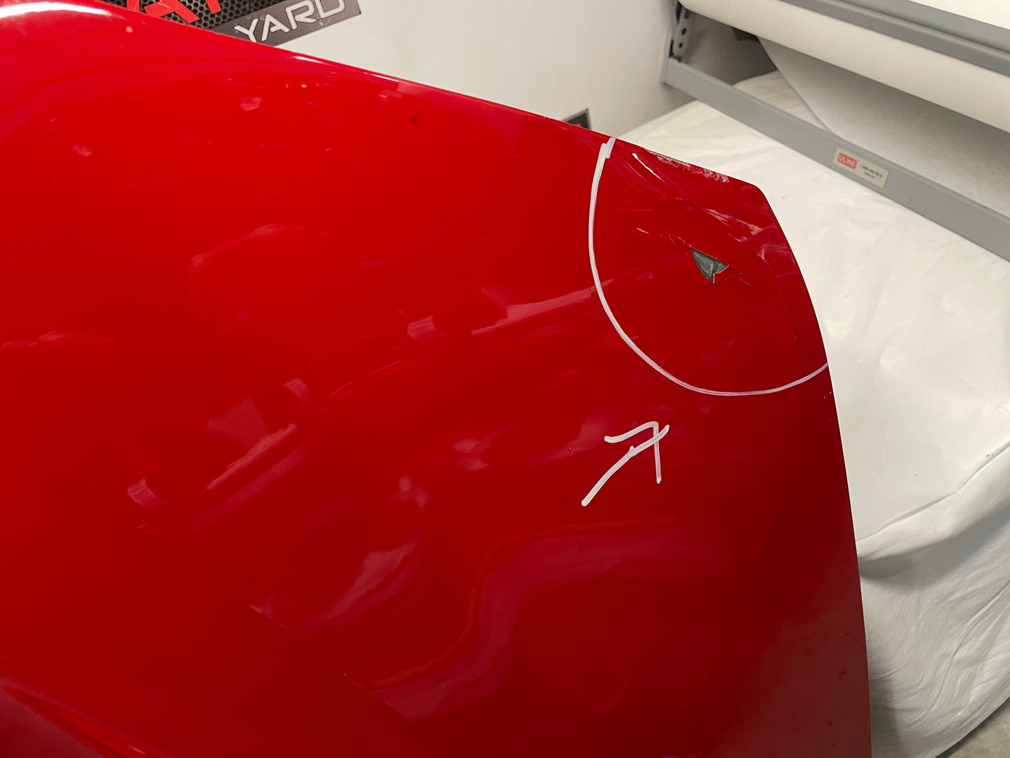 2009 Pontiac G8 GT Hood Assembly Red OEM - Day's Parts Yard
