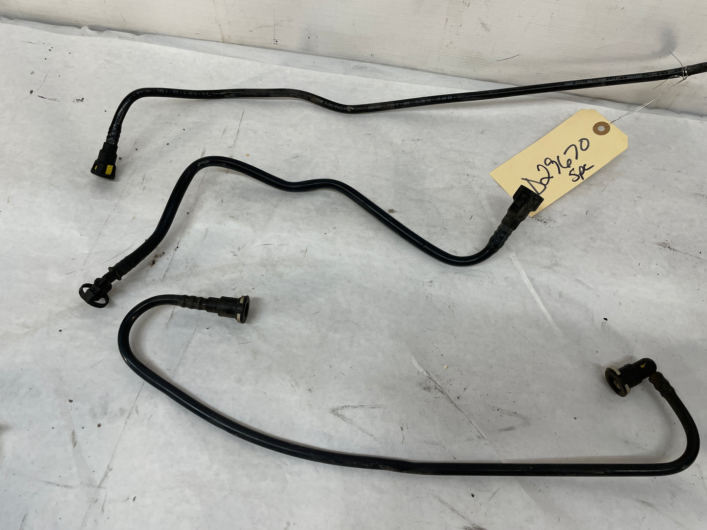 2013 Chevy Caprice PPV Intake EVAP Purge Solenoid Vacuum Hoses Lines Tubes OEM - Day's Parts Yard
