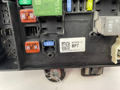 2017 Chevy SS Sedan Rear Fuse Box Relay OEM - Day's Parts Yard