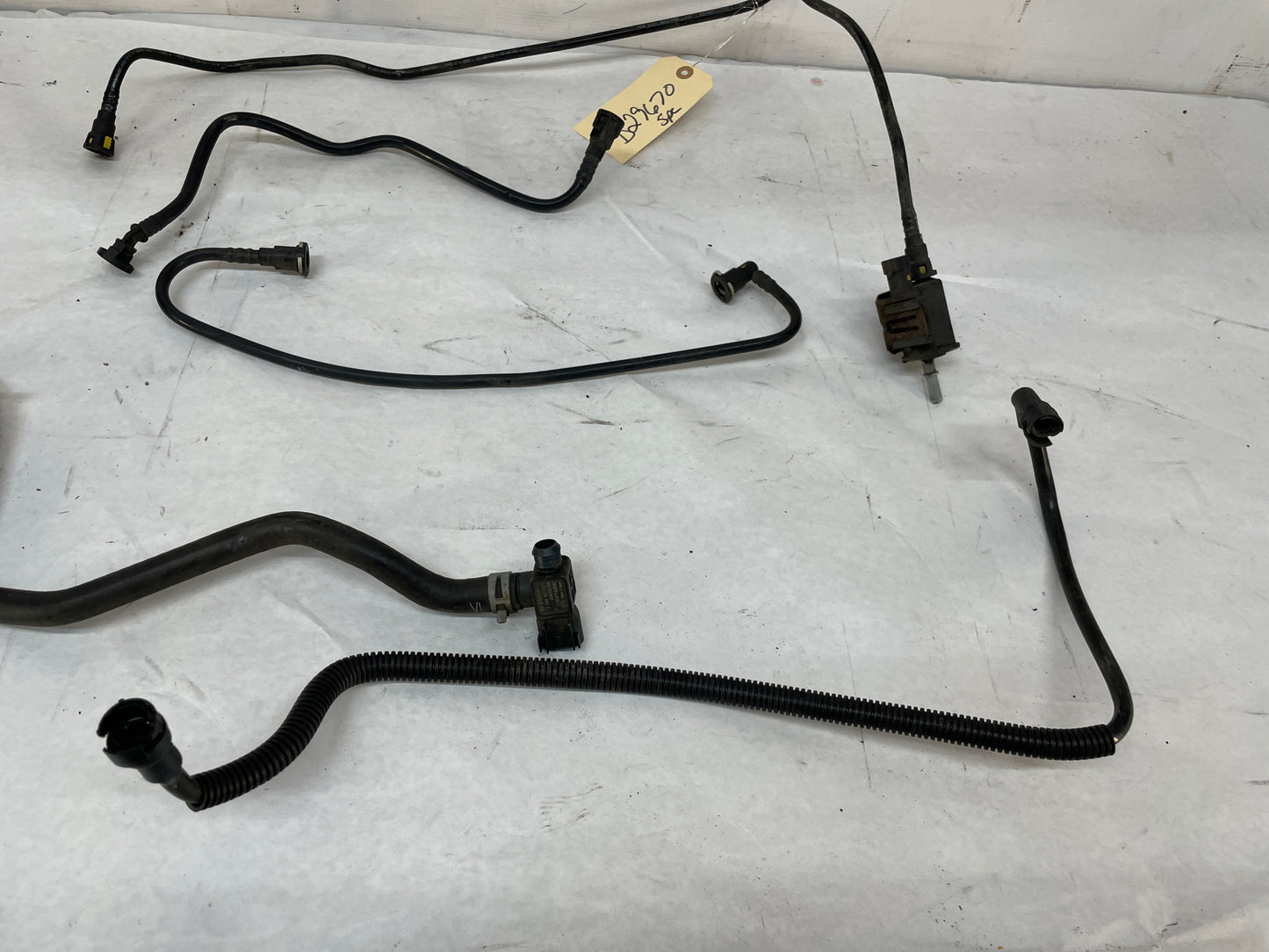 2013 Chevy Caprice PPV Intake EVAP Purge Solenoid Vacuum Hoses Lines Tubes OEM - Day's Parts Yard
