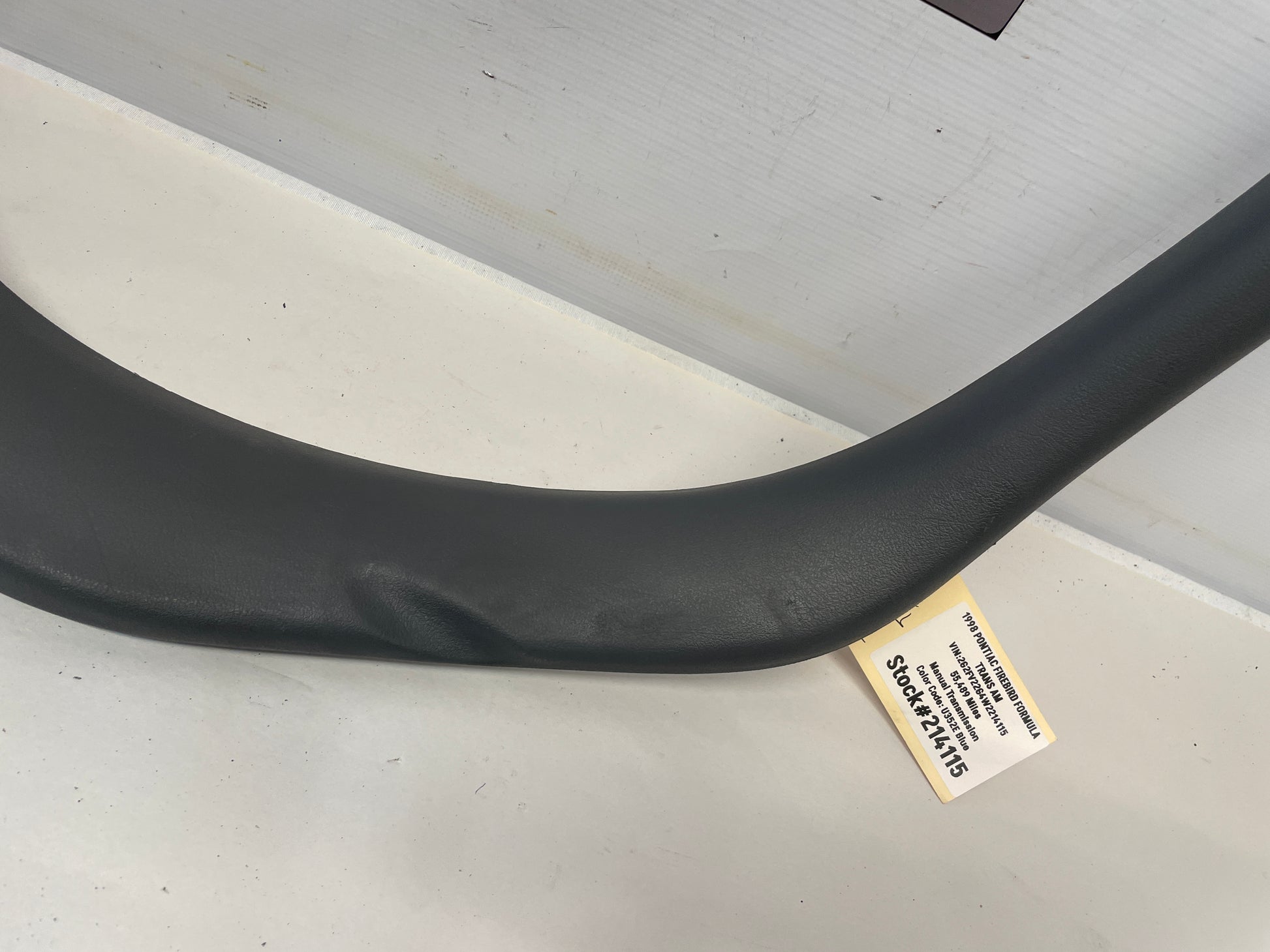 1998 Pontiac Firebird Formula Trans Am Rear Driver Trunk Pinch Weld Cover OEM - Day's Parts Yard