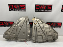 2011 Chevy C6 Corvette Grand Sport RH & LH Fuel Gas Tank Heat Shield Straps OEM