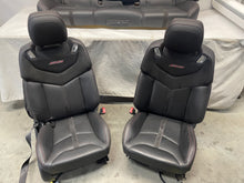 2014 Chevy SS Sedan Seats Fronts and Rears Black Leather Alcantara Suede OEM - Day's Parts Yard