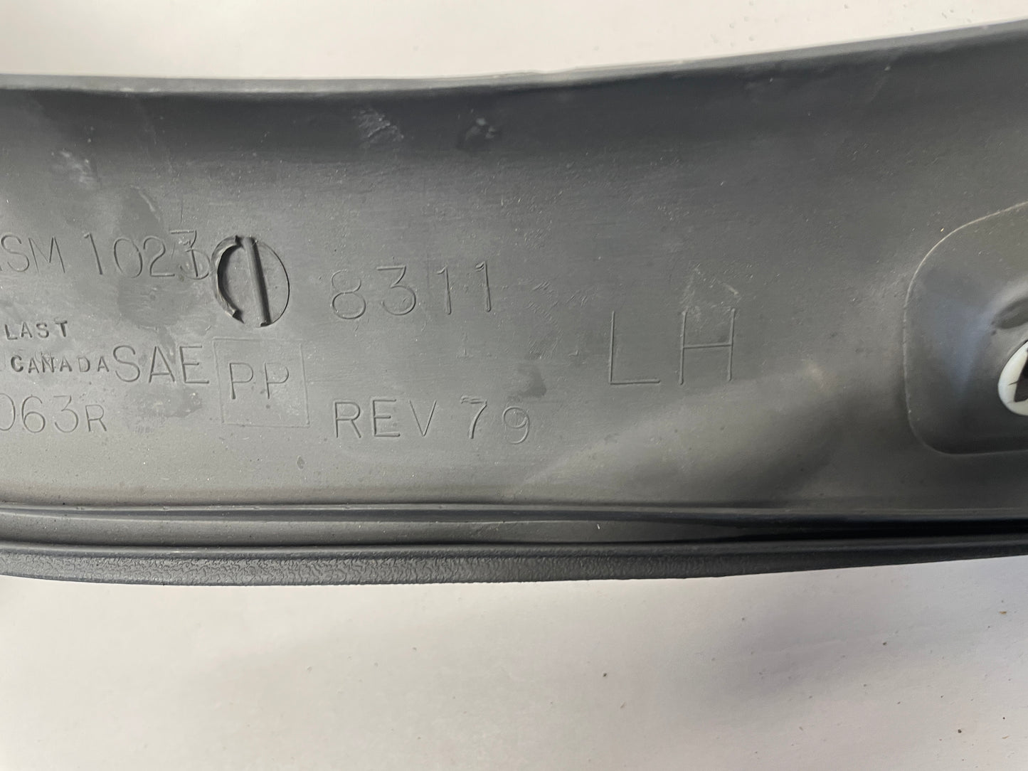 1998 Pontiac Firebird Formula Trans Am Rear Driver Trunk Pinch Weld Cover OEM - Day's Parts Yard
