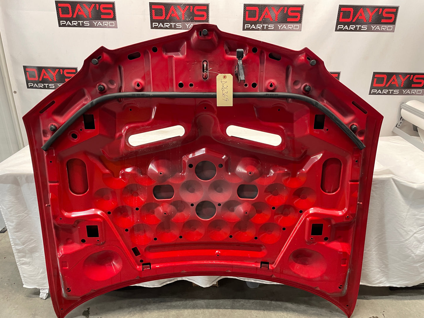 2009 Pontiac G8 GT Hood Assembly Red OEM - Day's Parts Yard