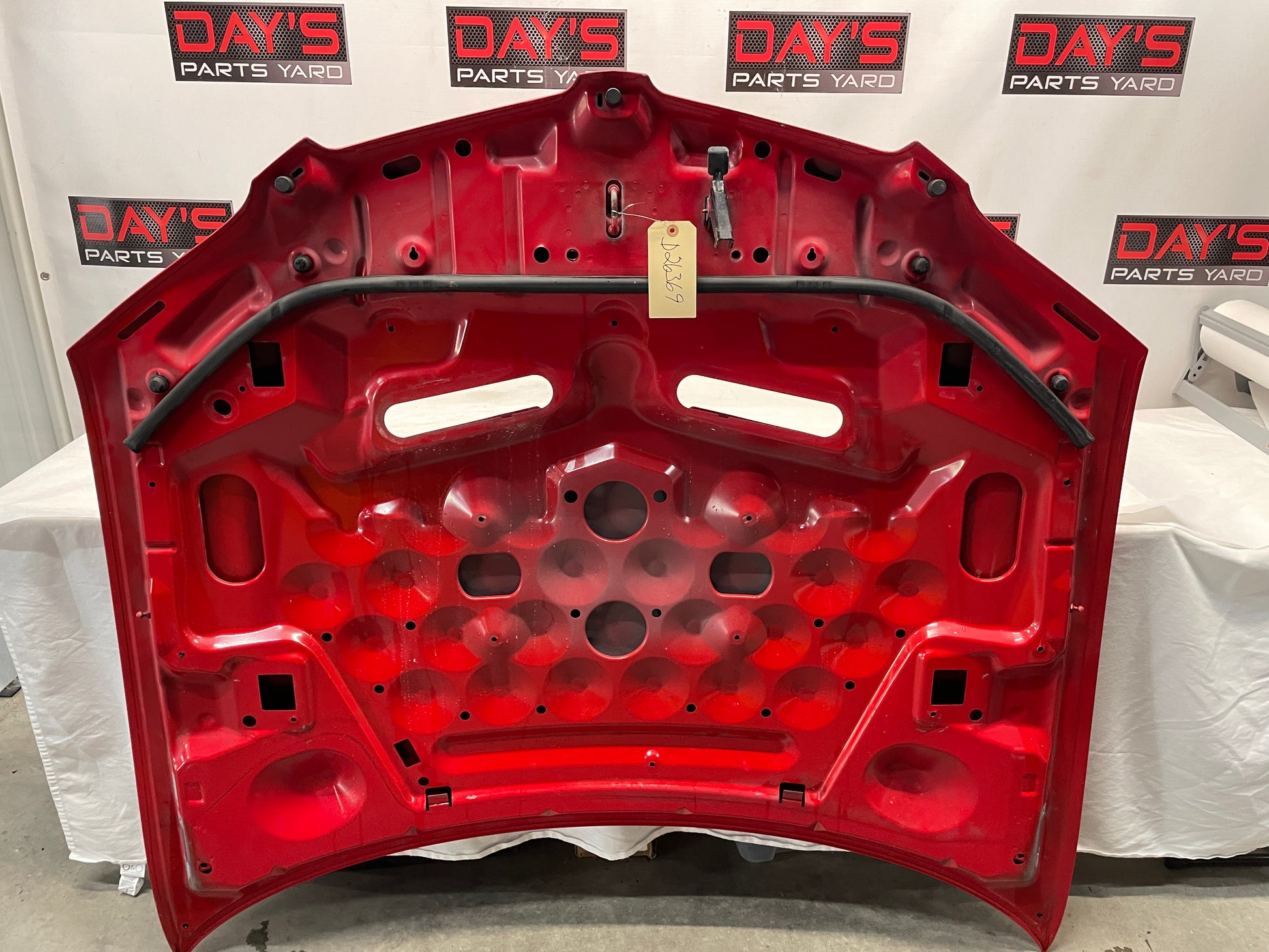 2009 Pontiac G8 GT Hood Assembly Red OEM - Day's Parts Yard