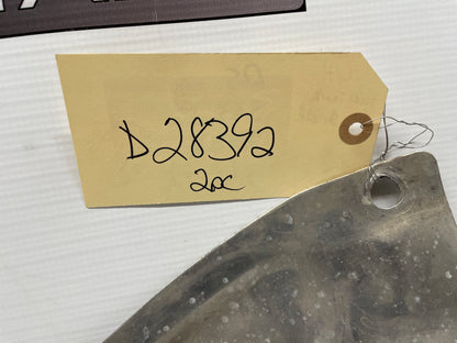 2011 Chevy C6 Corvette Grand Sport RH & LH Fuel Gas Tank Heat Shield Straps OEM