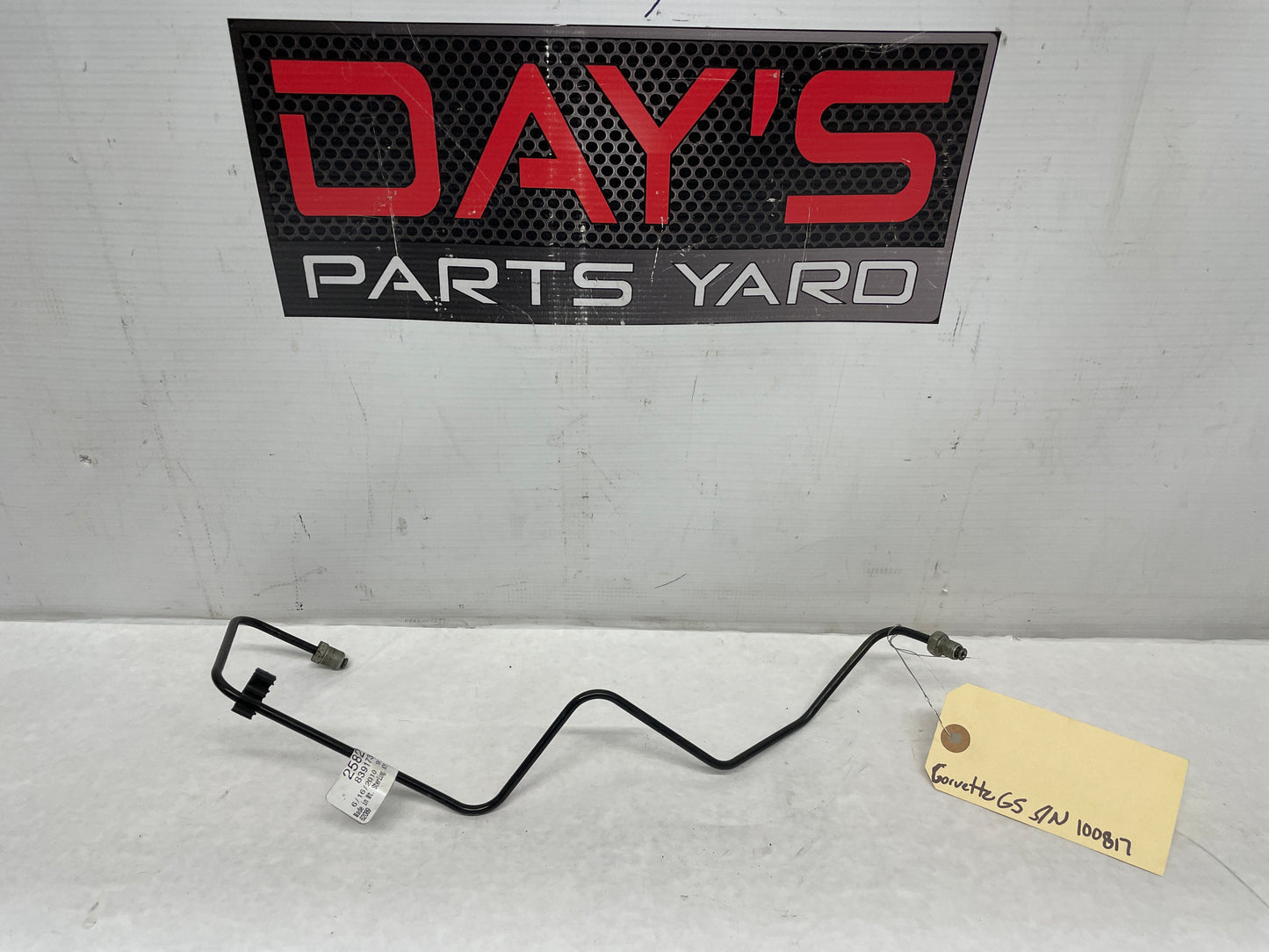 2011 Chevy C6 Corvette Grand Sport RH Passenger Front Brake Line House Tube OEM