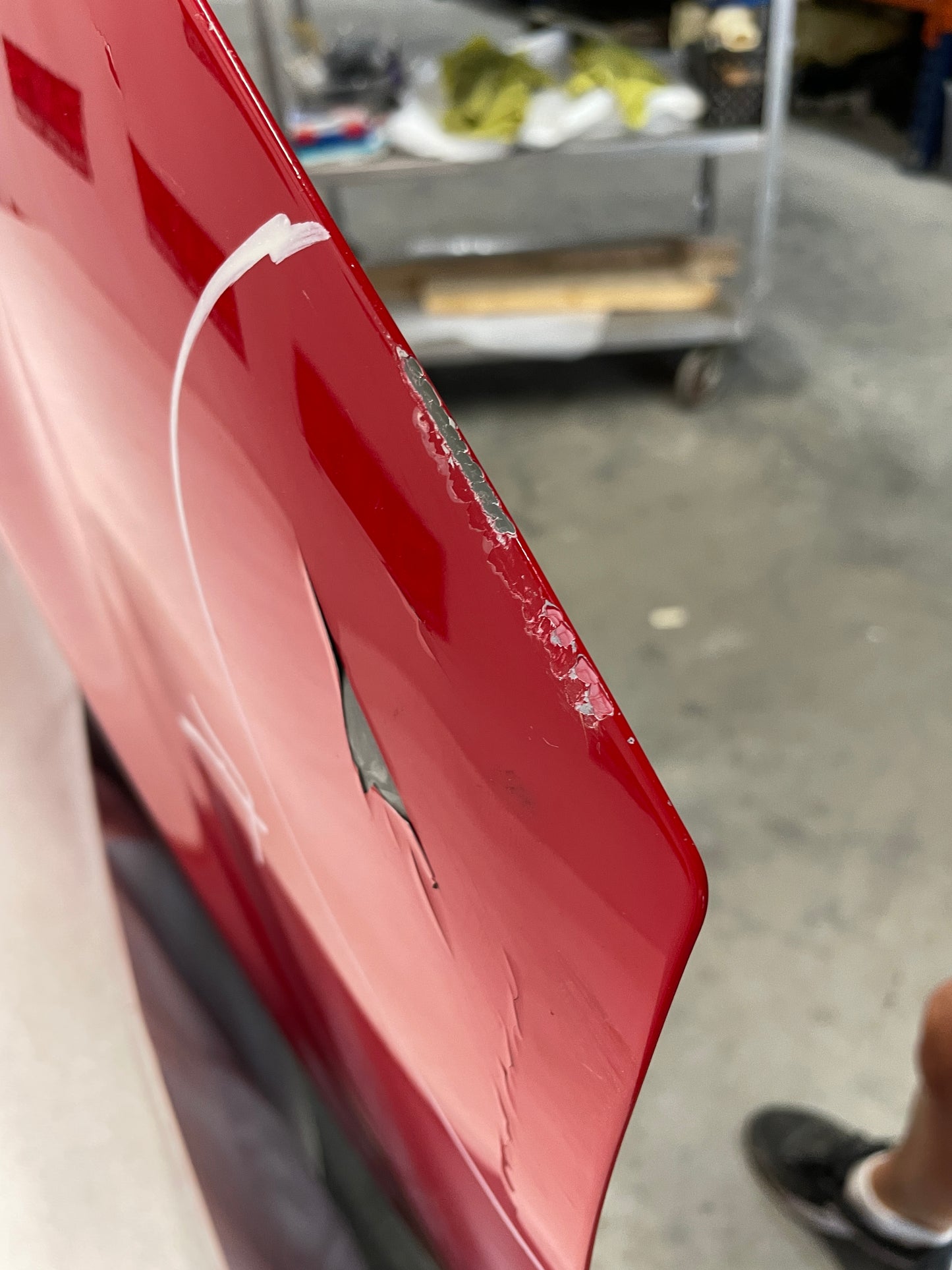 2009 Pontiac G8 GT Hood Assembly Red OEM - Day's Parts Yard